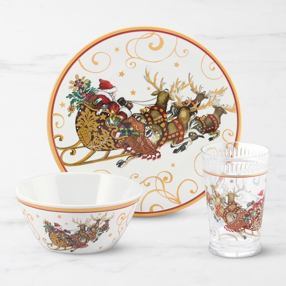 Kids melamine set hot sale